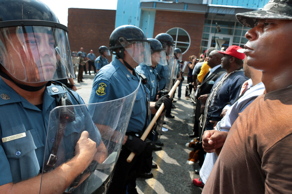 Image: More protests in Ferguson